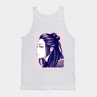 Pink asian girl Tank Top